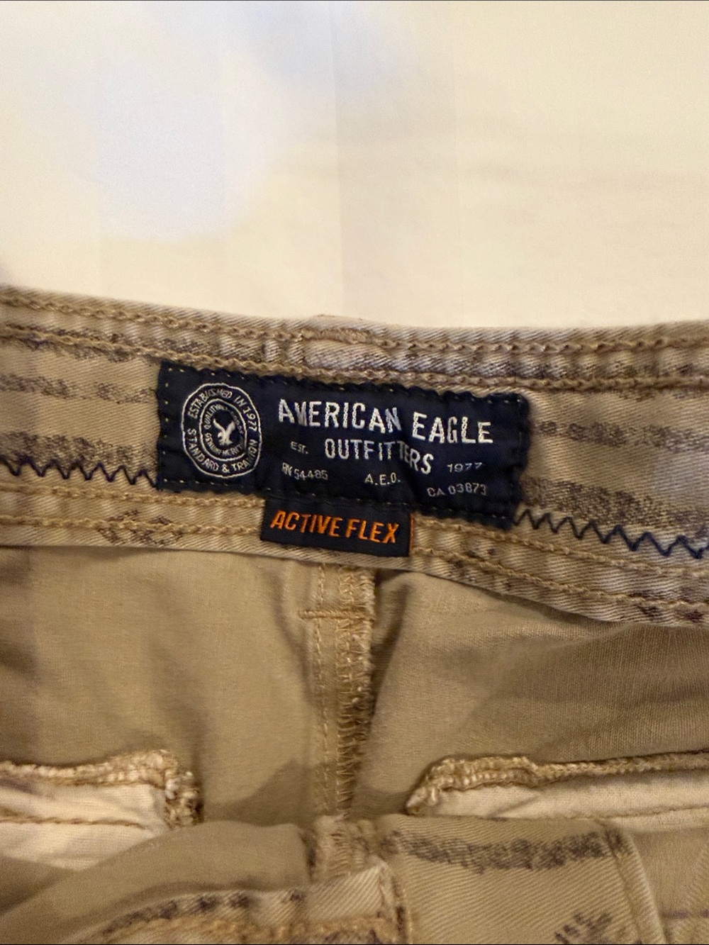 American Eagle Outfitters Slim Tan Men’s Jeans - Active Flex